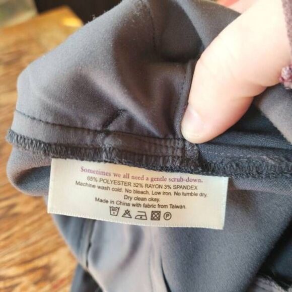 MM Lafleur Tinsley  Trouser Dress Pants Light Twill Charcoal sz 6 - Picture 3 of 4